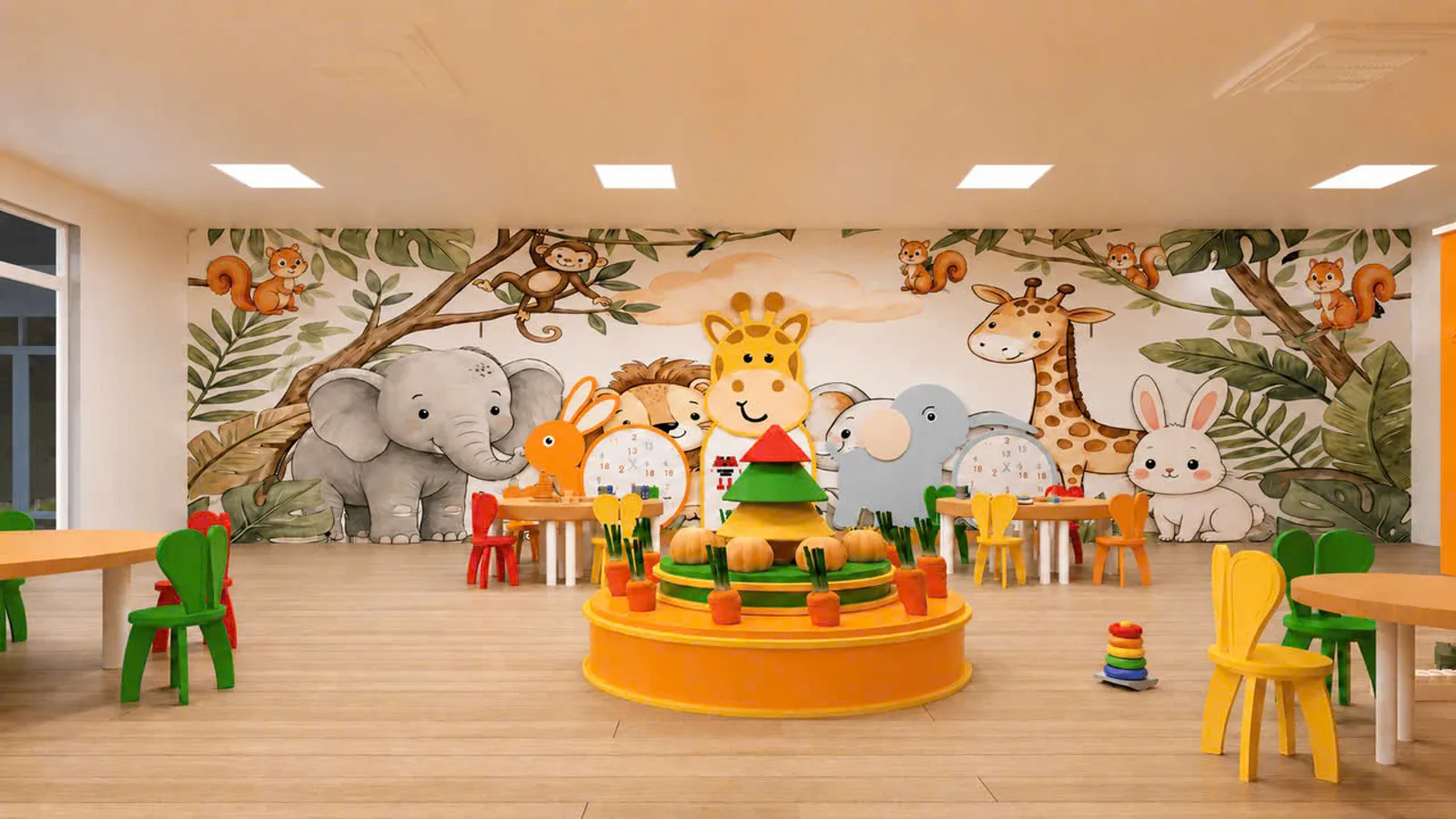 Thư viện - Khu vui chơi Sunny Land Kindergarten